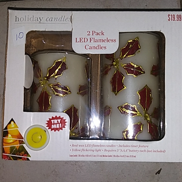 Other 2 Packled Flameless Candle Poshmark